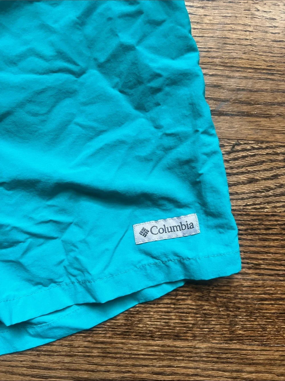 Columbia Teal Athletic Swim Shorts